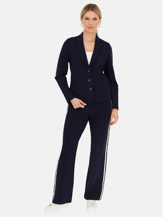 Red Button Red Button Marynarka Blazer Granatowy Regular Fit