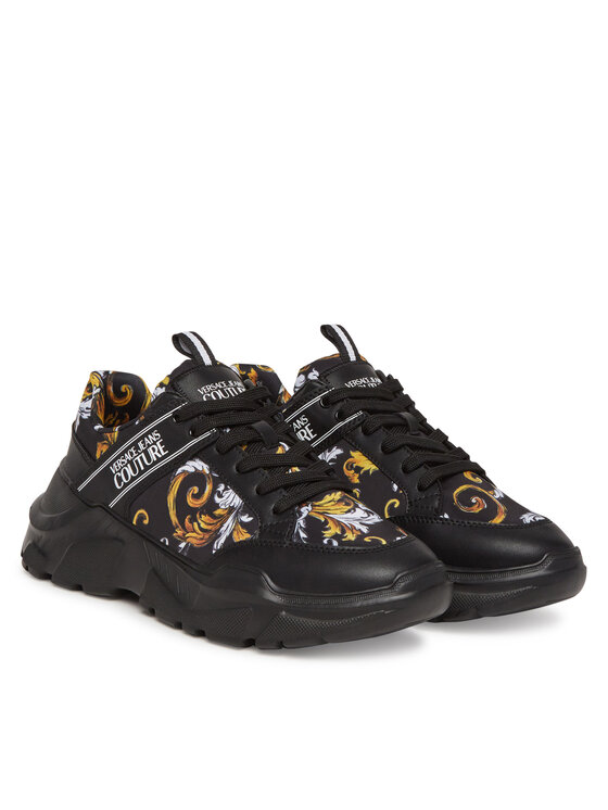 Versace Jeans Couture Versace Jeans Couture Sneakersy 78YA3SC2 Czarny