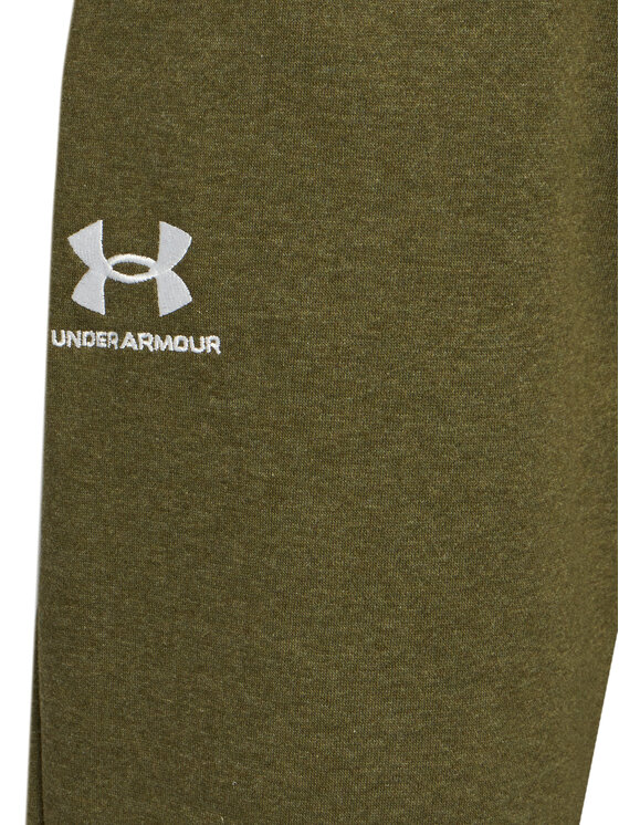 Under Armour Under Armour Spodnji del trenirke UA Essential 1373882 Zelena Regular Fit