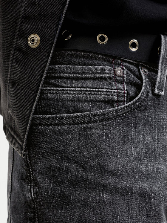 Jack & Jones Jack & Jones Traperice Clark Vintage 12278239 Crna Skinny Fit