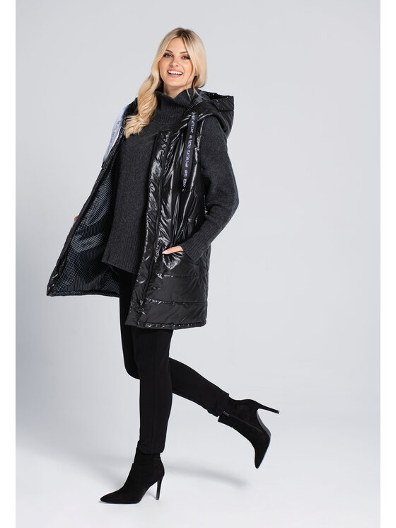 Look Made With Love Look Made With Love Bezrękawnik Look 944 Inga czarny Czarny Classic Fit