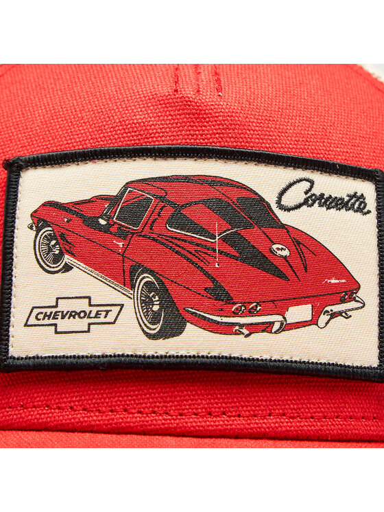 American Needle American Needle Šilterica Valin - Corvette SMU679A-CORVETTE Crvena