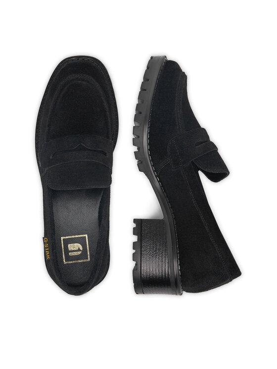 G-Star Raw G-Star Raw Loafersy WI34-JANELLE-01 Czarny