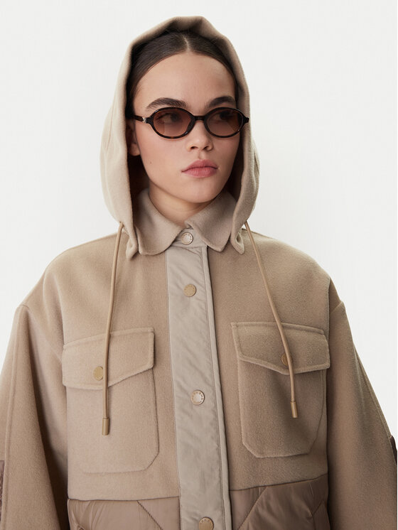 Weekend Max Mara Weekend Max Mara Prijelazna jakna Ossola 2615481011 Bež Relaxed Fit