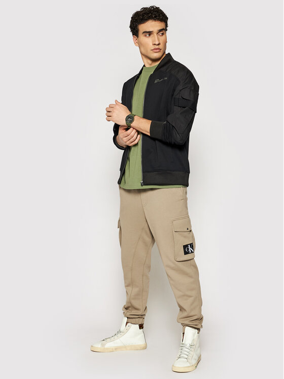 T-shirt Plain Military DMP201810 Verde Boxy Fit