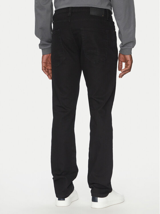 INDICODE INDICODE Džinsai Tony 4779 Juoda Slim Fit