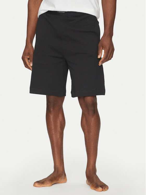 Pantaloni scurți pijama Calvin Klein Underwear Bărbați, Mărimea: M, Negru, 000NM2707E