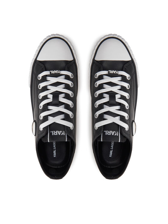 KARL LAGERFELD KARL LAGERFELD Tenisice Kampus Max KL60425T Crna