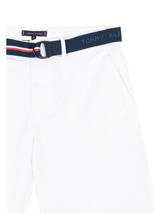 Tommy Hilfiger Tommy Hilfiger Pantaloncini MW0MW24874YCF Bianco Regular Fit