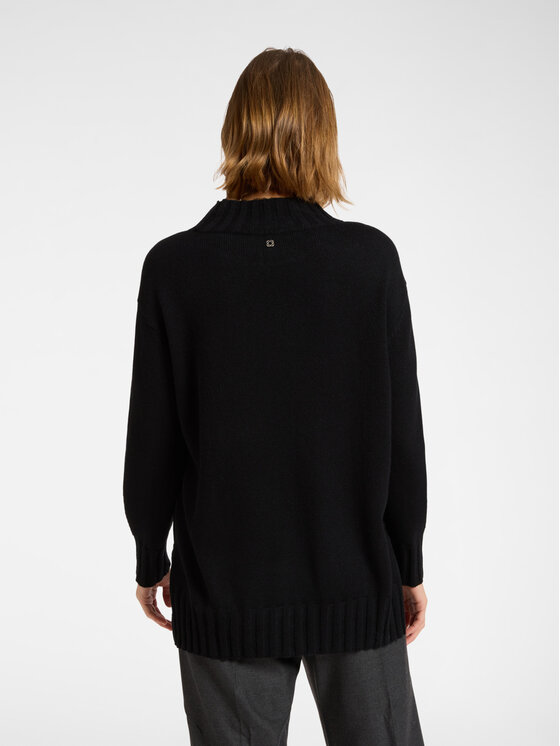 Elena Mirò Elena Mirò Maglione M474Z000607N033 Nero Regular Fit