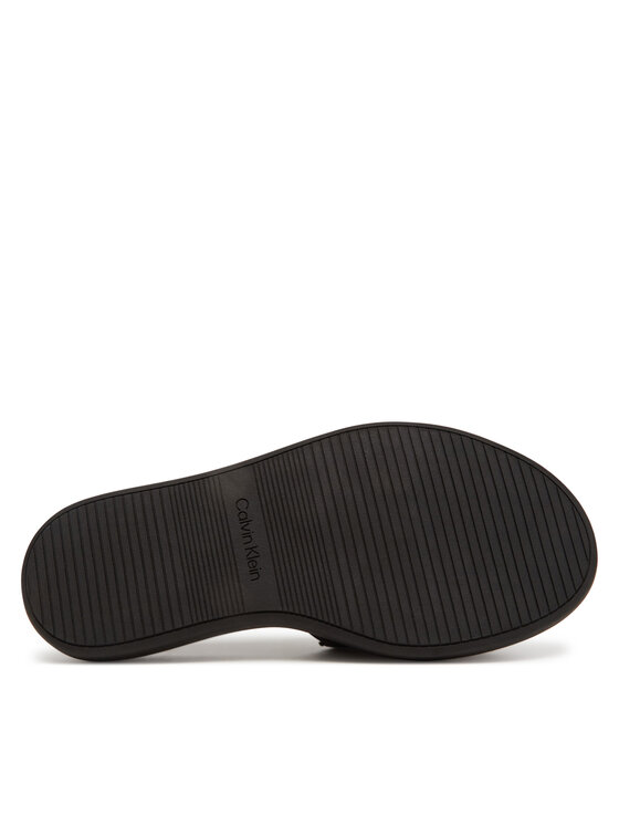 Calvin Klein Calvin Klein Şlapi Flatform Slide Jacq HW0HW02461 Negru