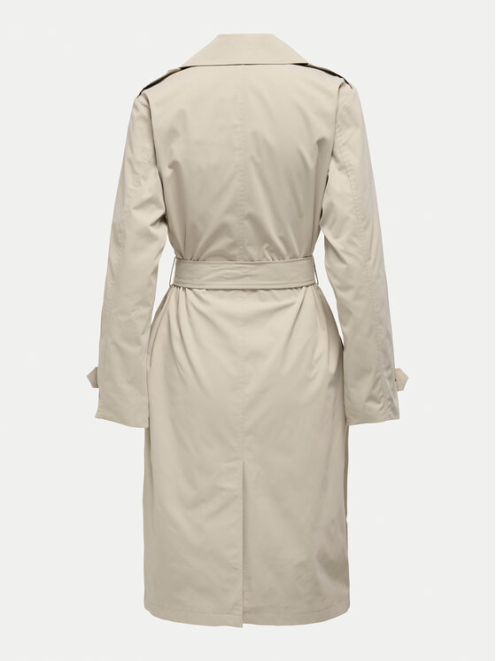 ONLY ONLY Trench Leja 15336402 Bež Regular Fit