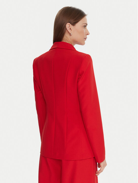 Maryley Maryley Sacou 25IB139/43MA Roșu Regular Fit
