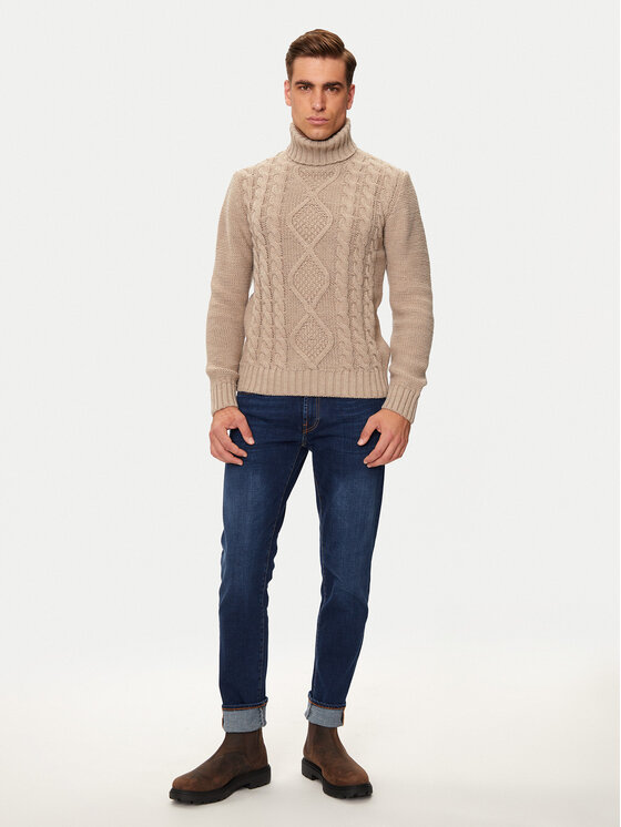 Bomboogie Bomboogie Dolcevita MM8796TKAW4 Beige Regular Fit