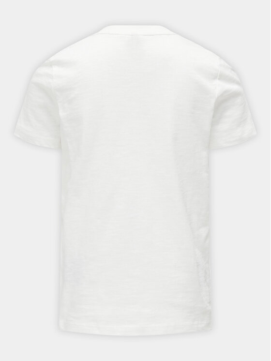 Kids ONLY Kids ONLY T-Shirt Bone 15317846 Biały Regular Fit
