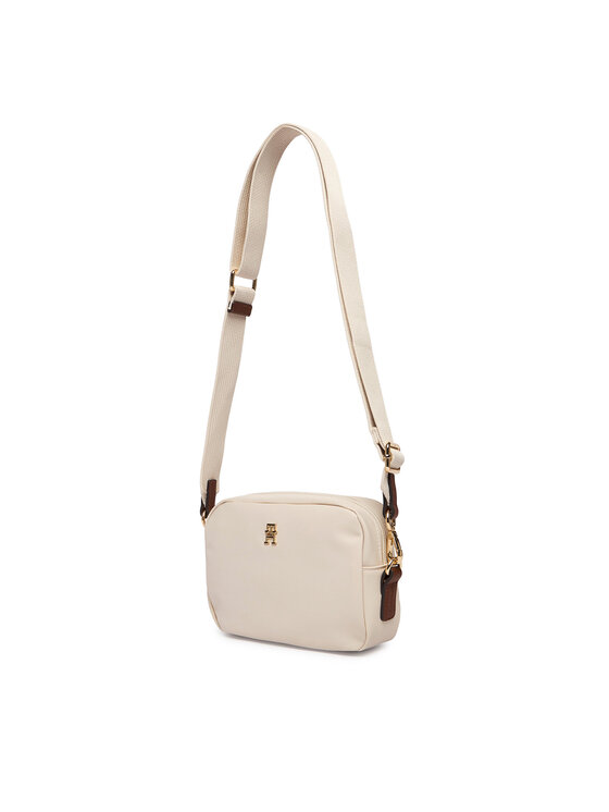 Tommy Hilfiger Tommy Hilfiger Torebka Popette Camera Bag AW0AW17704 Beżowy