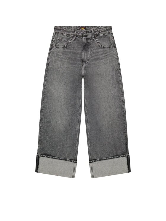 Lee Lee Jeansy RIDER LOOSE Szary Loose Fit