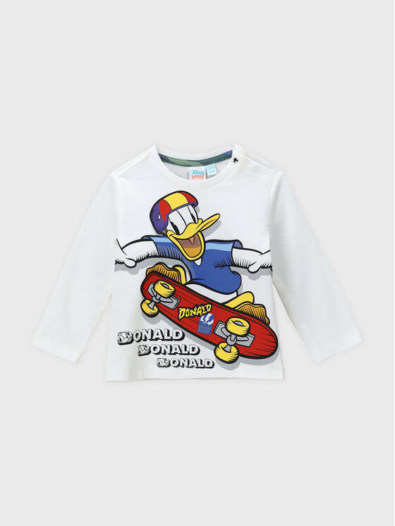Original Marines Original Marines Bluse Disney DCAV0642NM Weiß Regular Fit