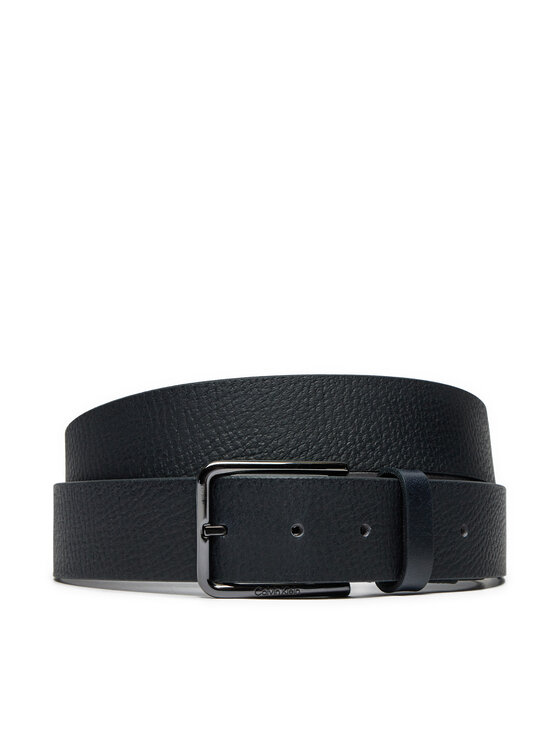 Calvin Klein Calvin Klein Pánsky opasok Gs Adj Warmth Pb 35mm K50K513017 Tmavomodrá