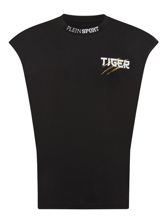 Plein Sport Plein Sport Tank top 24429 Czarny Regular Fit