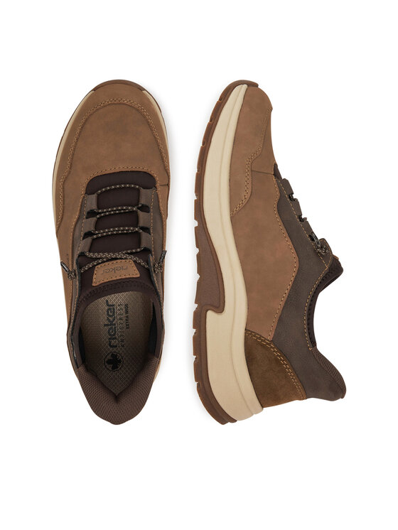 Rieker Rieker Sneakersy 11055-25 Brązowy
