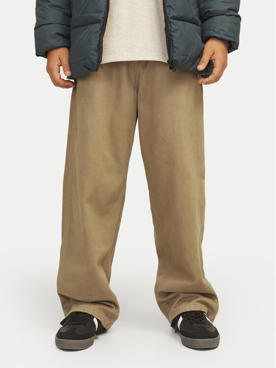 Jack&Jones Junior Stoffhose - Kinderkleidung, Größe 146 Braun Alex 12262926