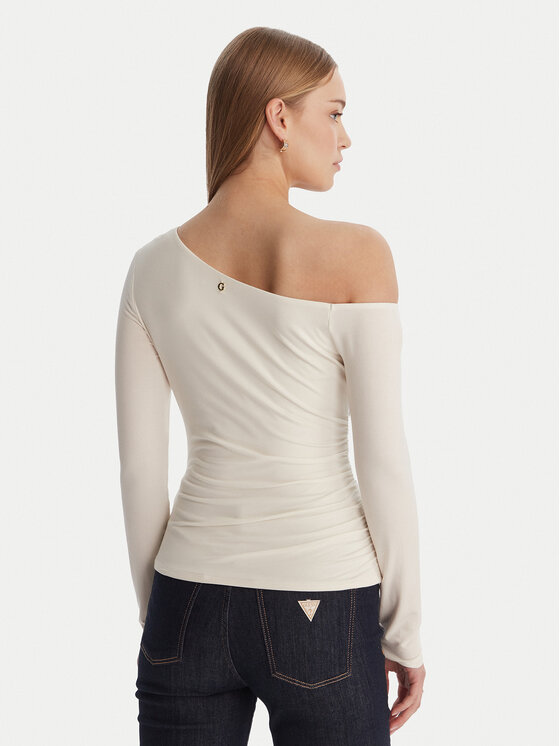 Guess Guess Блуза W6RP02 KC1J2 Екрю Regular Fit