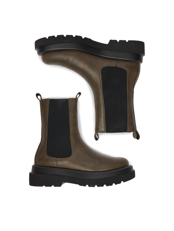 DeeZee DeeZee Chelsea cipele 7223-1-OLIVE Zelena