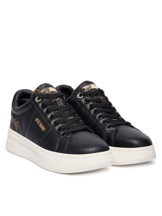 Guess Guess Sneakersy FLFWLL PEL12 Černá