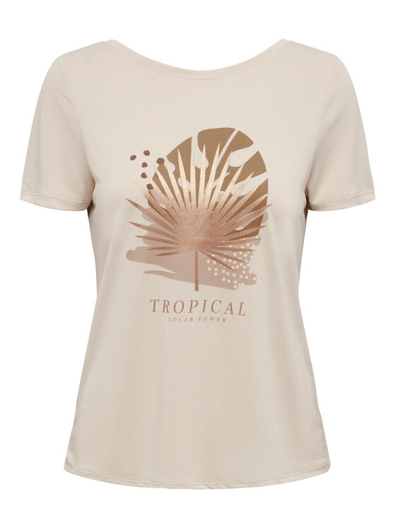 ONLY ONLY Halenka 15296948 Écru Regular Fit
