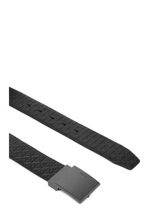 Calvin Klein Calvin Klein Колан Dress Plaque Pebble Aop 35Mm Ad LV04D7141G Черен