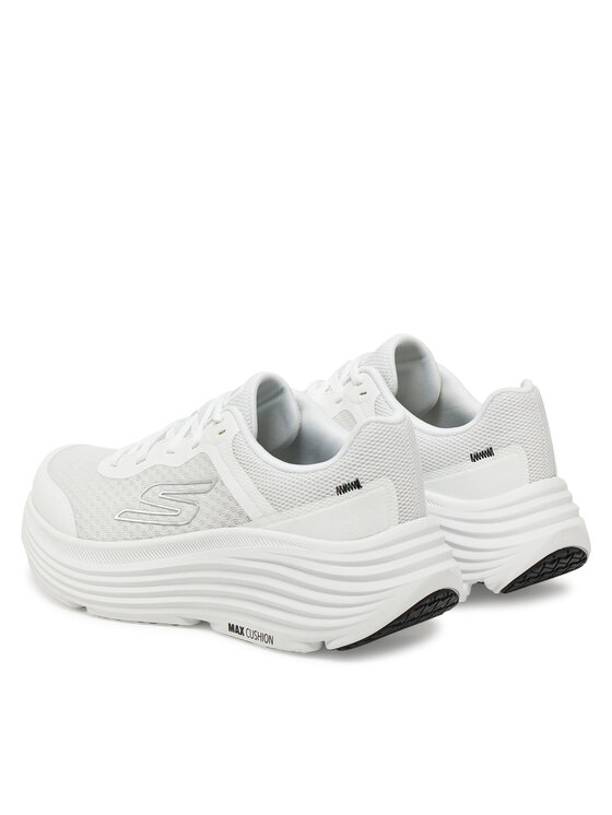 Skechers Skechers Buty do biegania Max Cushioning Endeavour 129470/WBK Biały