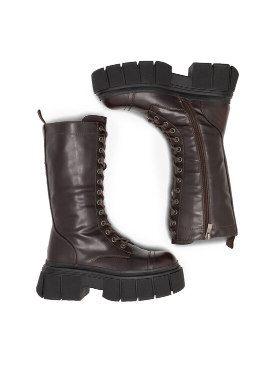 Jenny Fairy Jenny Fairy Schnürschuhe Fiona HY0581-1 Dunkelrot