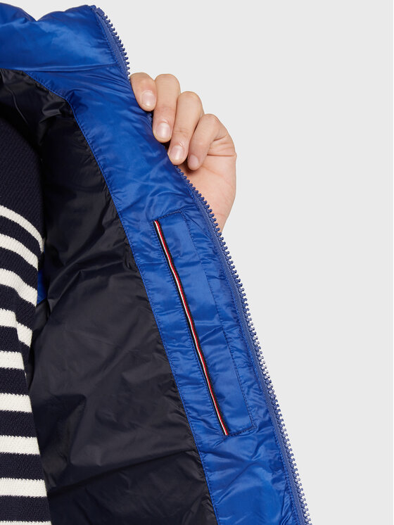Tommy Hilfiger Tommy Hilfiger Mellény Zero Gravity MW0MW28732 Kék Regular Fit