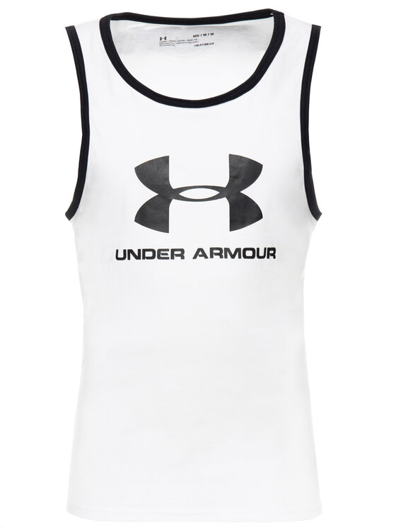 Under Armour Under Armour Топ 1329589 Бял Regular Fit