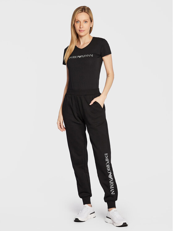 T-shirt 163321 2F227 00020 Nero Slim Fit