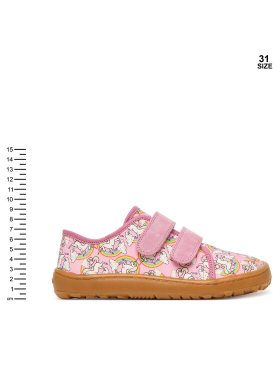 Froddo Froddo Bačkory Barefoot Canvas G1700440-12 D Růžová