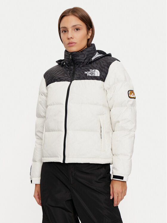 The North Face Dūnu jaka 1996 Retro Nuptse NF0A3XEO Bēšs Loose Fit