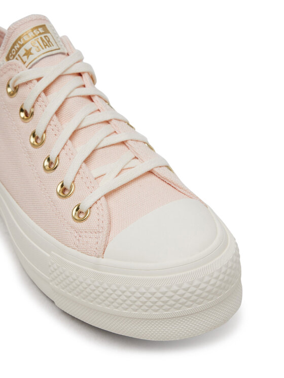 Converse Converse Plátěnky Chuck Taylor All Star Lift Platform Gold A12584C Růžová