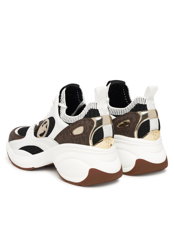 MICHAEL Michael Kors MICHAEL Michael Kors Sneakersy Zuma 43T5ZUFS1B Brązowy