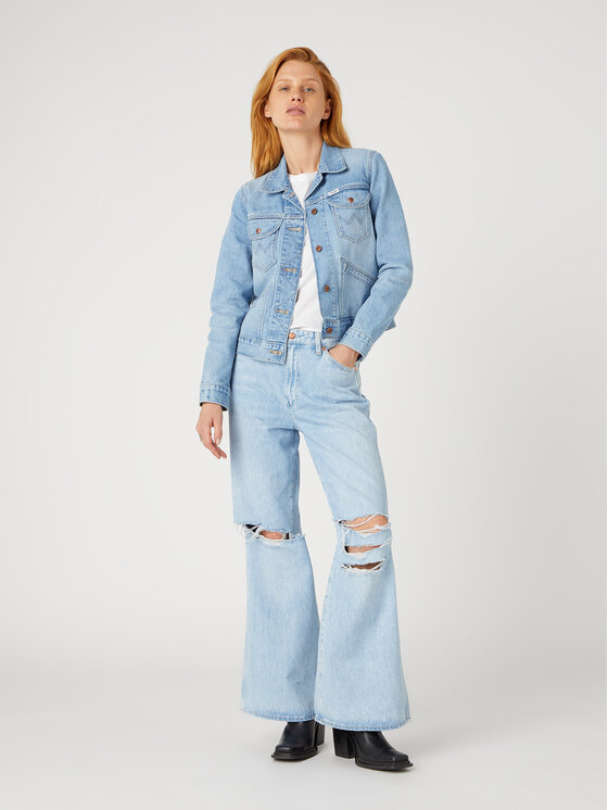 Wrangler Wrangler Jeansy Bonnie W229DE32Y 112332292 Niebieski Bootcut Fit