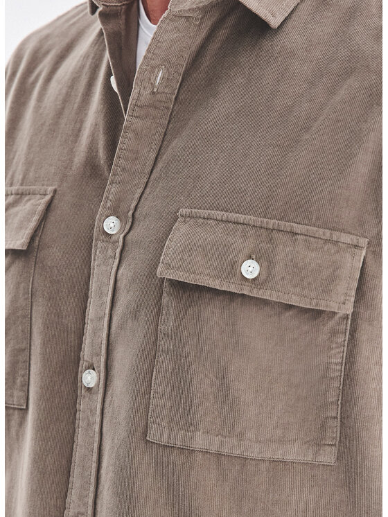 Pako Lorente Pako Lorente Koszula P25WF-1X-001 Brązowy Classic Fit