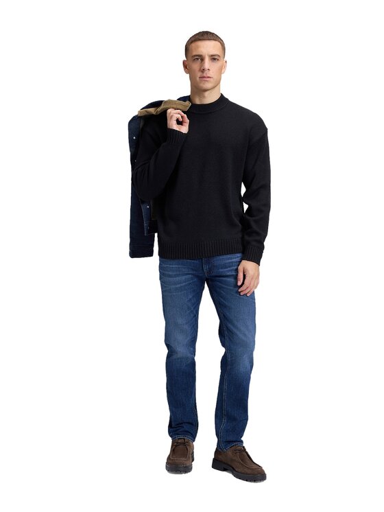 Lee Lee Jeansy 112387467 Niebieski Regular Fit