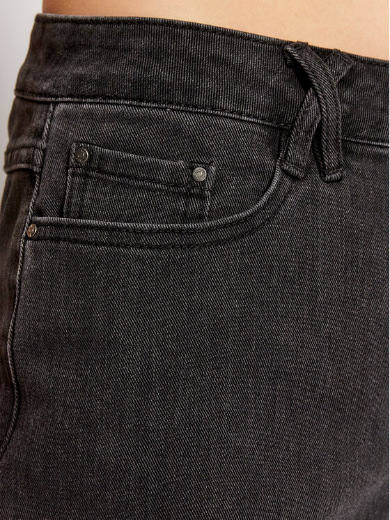 Vila Vila Jeansy Janis 14068572 Šedá Straight Fit