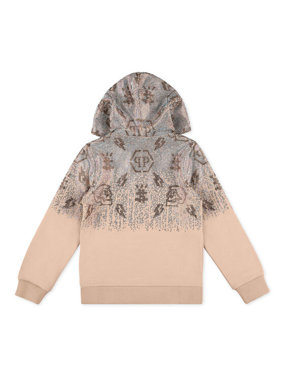 PHILIPP PLEIN PHILIPP PLEIN Bluza 11047 Beżowy Regular Fit