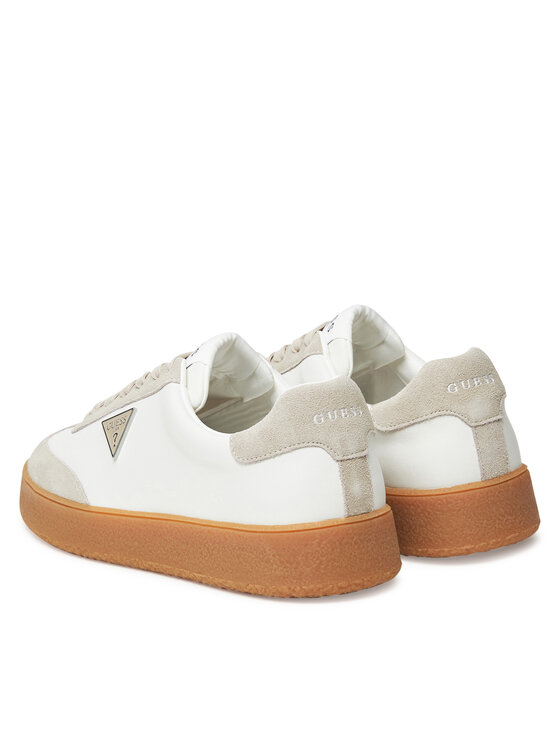 Guess Guess Сникърси FMTWIM LEA12 Бял
