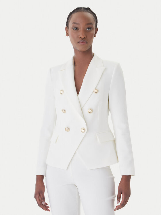 Rinascimento Rinascimento Giacca da abito CFC0128639003 Bianco Regular Fit