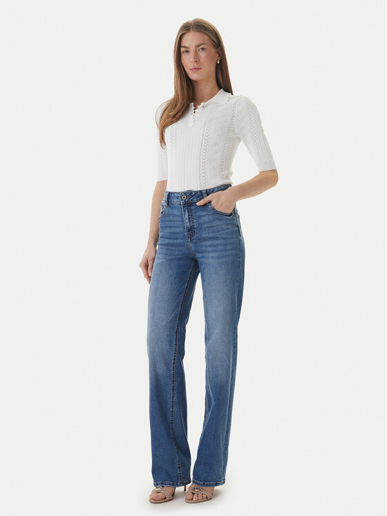 Fracomina Fracomina Teksad FP26SV8050D46002 Sinine Straight Leg