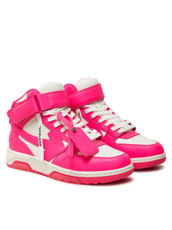 Off-White Off-White Снікерcи OWIA275S23LEA0013201 Рожевий