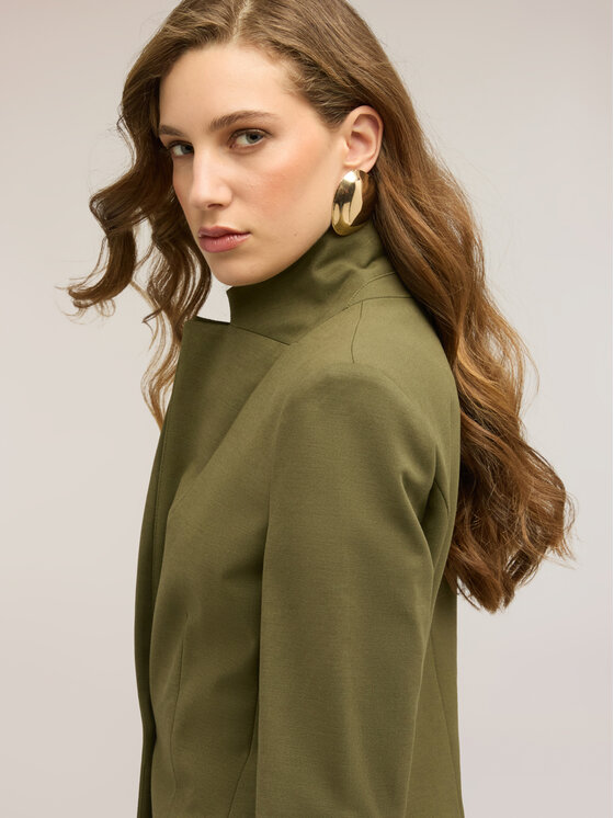 Motivi Motivi Giacca di transizione Q048Q001063N035 Verde Regular Fit